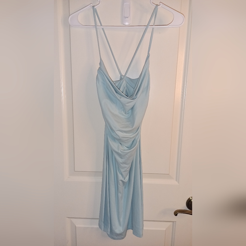 Susana Monaco NWT Medium Mini Dress Cross Cross Straps